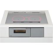 IHクッキングヒーター Bシリーズ 家庭用ビルトインタイプ200V 鉄・ステンレス対応 3口IH 幅75cmタイプ シルバー KZ-CB17TS