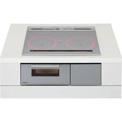 IHクッキングヒーター Bシリーズ 家庭用ビルトインタイプ200V 鉄・ステンレス対応 3口IH 幅60cmタイプ シルバー KZ-RB16TS