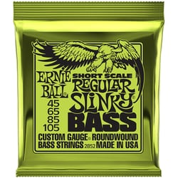 レギュラー スリンキー ニッケル ワウンド ショートスケール エレクトリック ベース弦 45-105 ゲージ ＃2852 ShortScale RegularSlinky