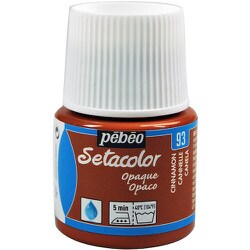 295093 [布用水性アクリル絵具セタカラー不透明色 45ml シナモン]