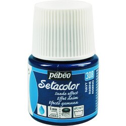 295308 [布用水性アクリル絵具セタカラースウェード 45ml ネイビー]