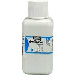 296010 [布用水性アクリル絵具セタカラー不透明 250ml チタニウムホワイト]