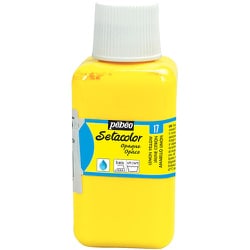 296017 [布用水性アクリル絵具セタカラー不透明 250ml レモンイエロー]