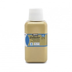296045 [布用水性アクリル絵具セタカラー不透明シマー色 250ml ゴールド]