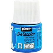 329035 [布用水性アクリル絵具セタカラー透明蛍光色 45ml フルレセントブルー]