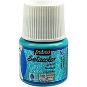 329206 [布用水性アクリル絵具セタカラーグリッター 45ml ターコイズ]