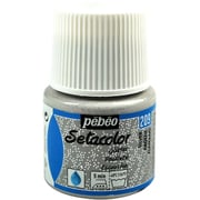 329209 [布用水性アクリル絵具セタカラーグリッター 45ml シルバー]