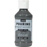 524621 [ポーリングメディウム入り アクリル絵具118ml 21 ダークグレイ]
