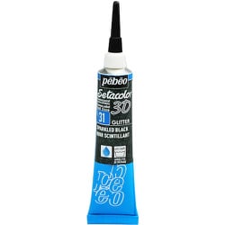 557031 [セタカラー3Dグリッター 20ml NO.31 スパークリングブラック]