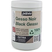 818626 [スチューディオ グリーン アクリリック ブラックジェッソ 945ml]