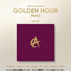 ATEEZ / 10TH MINI ALBUM : GOLDEN HOUR : PART.1 (DIGIPAK VER.)（ランダムバージョン） [K-POP 輸入盤CD]