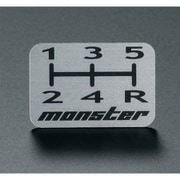 ZZPP10 [MONSTERシフトパターンプレート 5MT用]