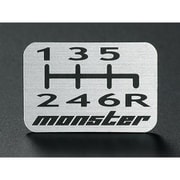 ZZPP20 [MONSTER シフトパターンプレート 6MT用 A]