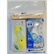 限定 テープのり ピットエアーミニ つめ替えタイプ レモン柄 お得パック CAS-LMC