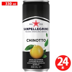 サンペレグリノ イタリアンスパークリングドリンク キノット 330ml×24本 [期限切迫商品（賞味期限：2025年9月1日）]