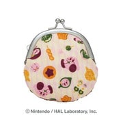 星のカービィ ふわふ和コレクション ちりめん カービィともぐもぐ和菓子 1. ちりめんがま口 [キャラクターグッズ]
