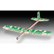 24330 「フライングアクション」 木製飛行機キット バルサバード グリーン [組立式グライダー]