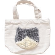 MTB ミニトートバック サイドポケット タフトハチワレ