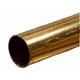 KS8137 真鍮パイプ 外径7/16インチ（11.12mm） 内径10.41mm 長さ12インチ（300mm） 1本入り [工作用素材]