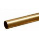 KS8142 真鍮パイプ 外径19/32インチ（15.09mm） 内径14.38mm 長さ12インチ（300mm） 1本入り [工作用素材]