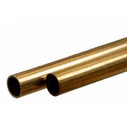 KS9825 真鍮パイプ 外径7.0mm 内径6.1mm 長さ300mm 2本入り [工作用素材]