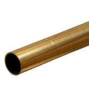 KS9828 真鍮パイプ 外径10mm 内径9.1mm 長さ300mm 1本入り [工作用素材]