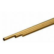 KS8169 真鍮丸棒 外径0.072インチ（1.83mm） 長さ12インチ（300mm） 3本入り [工作用素材]