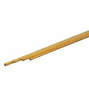KS5072 手で曲げられる真鍮丸棒 外径1/16インチ（1.59mm）＆外径3/64インチ（1.20mm） 長さ12インチ（300mm） 各2本入り [工作用素材]