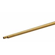 KS8149 真鍮角パイプ 1辺1/16インチ（1.59mm） 肉厚0.014インチ（0.36mm） 長さ12インチ（300mm） 2本入り [工作用素材]
