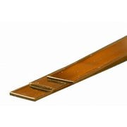 KS9844 真鍮帯板 厚さ1.0mm 幅12mm 長さ300mm 3本入り [工作用素材]