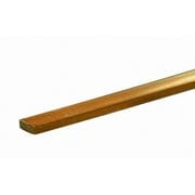 KS8225 真鍮帯板 厚さ0.090インチ（2.29mm） 幅1/4インチ（6.35mm） 長さ12インチ（300mm） 1本入り [工作用素材]