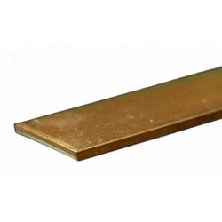 KS8229 真鍮帯板 厚さ0.090インチ（2.29mm） 幅2インチ（50.8mm） 長さ12インチ（300mm） 1本入り [工作用素材]