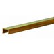 KS9886 真鍮板 コの字型棒1辺3/16インチ（4.77mm） 長さ12インチ（300mm） 1本入り [工作用素材]