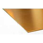 KS16407 真鍮板 厚さ0.032インチ（0.82mm） 6インチ（152.4mm）×12インチ（300mm） 1枚入り [工作用素材]