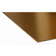 KS16408 真鍮板 厚さ0.040インチ（1.02mm） 6インチ（152.4mm）×12インチ（300mm） 1枚入り [工作用素材]