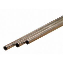KS8101 アルミパイプ 外径3/32インチ（2.39mm） 内径1.68mm 長さ12インチ（300mm） 3本入り [工作用素材]