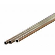 KS8102 アルミパイプ 外径1/8インチ（3.18mm） 内径2.47mm 長さ12インチ（300mm） 3本入り [工作用素材]