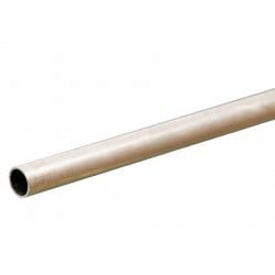 KS8107 アルミパイプ 外径9/32インチ（7.15mm） 内径6.44mm 長さ12インチ（300mm） 1本入り [工作用素材]