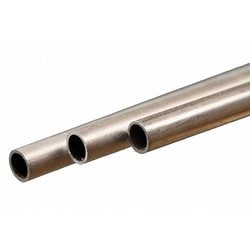 KS9804 アルミパイプ 外径5.0mm 内径4.1mm 長さ300mm 3本入り [工作用素材]