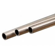 KS9804 アルミパイプ 外径5.0mm 内径4.1mm 長さ300mm 3本入り [工作用素材]