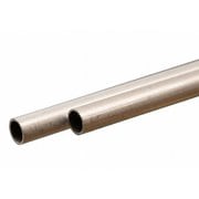 KS9805 アルミパイプ 外径6.0mm 内径5.1mm 長さ300mm 2本入り [工作用素材]