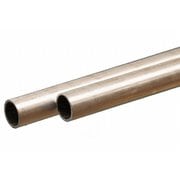 KS9806 アルミパイプ 外径7.0mm 内径6.1mm 長さ300mm 2本入り [工作用素材]