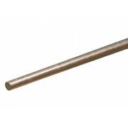KS83042 アルミ丸棒 外径3/32インチ（2.39mm） 長さ12インチ（300mm） 1本入り [工作用素材]