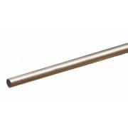 KS83043 アルミ丸棒 外径1/8インチ（3.18mm） 長さ12インチ（300mm） 1本入り [工作用素材]