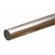 KS83047 アルミ丸棒 外径3/8インチ（9.53mm） 長さ12インチ（300mm） 1本入り [工作用素材]