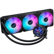 ROG STRIX LC III 360 ARGB LCD 2.1インチIPS LCD搭載 AIO水冷クーラー ブラック ROG STRIX LC III 360 ARGB LCD
