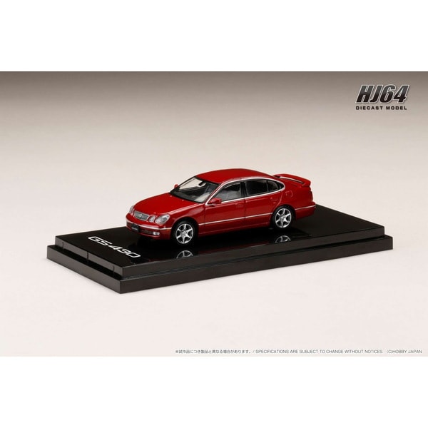 HJ642030LR 1/64 レクサス GS430 レッドパール [ダイキャストミニカー]