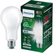 Philips Sパフォーム 省電力LED電球 60W形相当 昼白色 SPF060W