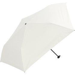 日傘 折りたたみ傘 晴雨兼用 超軽量カーボン 5本骨 親骨50cm airy 手開き式 一級遮光 カーボンファイバー骨 クラシック オフホワイト MEX-05320PI-offwhite