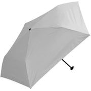 日傘 折りたたみ傘 晴雨兼用 超軽量カーボン 5本骨 親骨50cm airy クラシック グレー MEX-05320PI-grey